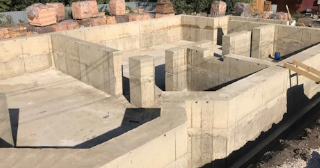 Фундамент с цокольным этажом под ключ заказать в Южноуральске -  фундамент цокольный этаж под ключ цена от 7236 руб за м2