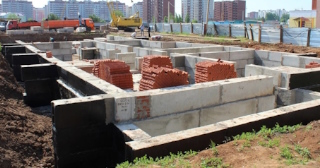 Фундаменты промышленных зданий в Южноуральске цена от 24809 руб. - заказать строительство фундамента промздания под стальные колонны
